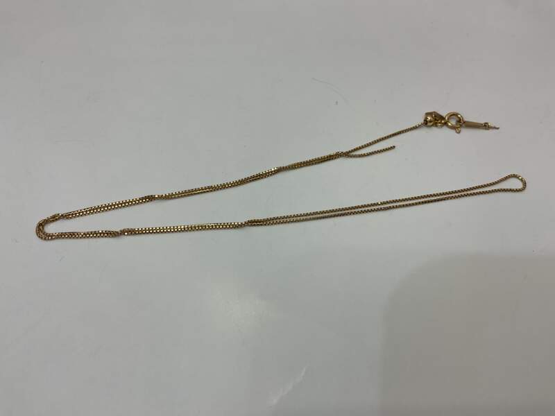 18金 イエローゴールド ネックレス をお買取しました