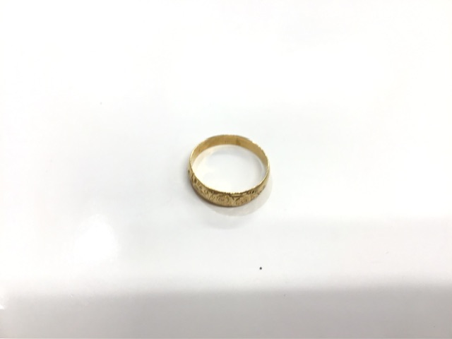 k18リングをお買取りしました