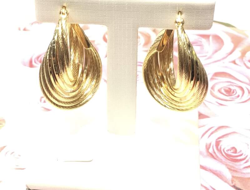 18金 イエローゴールド ピアス をお買取しました。