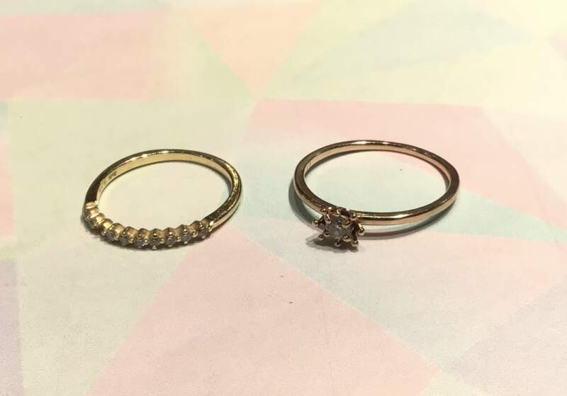 🌿10金 ダイヤ リング をお買取りしました。🌿