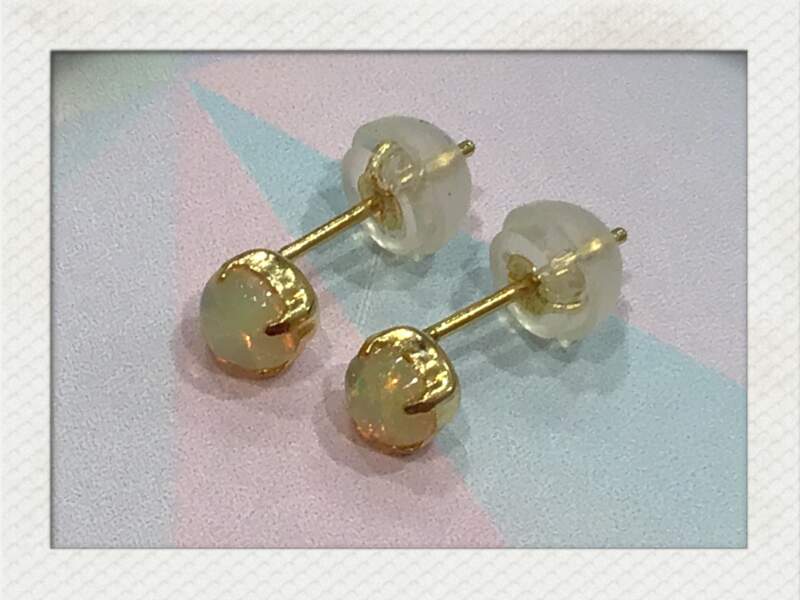 18金 イエローゴールド ピアス をお買取致しました。