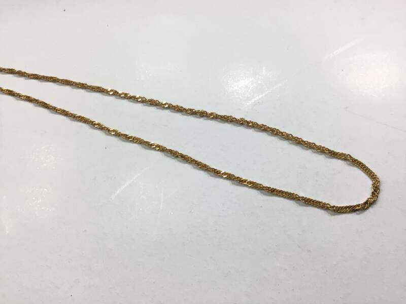 18金 ネックレス をお買い取り致しました