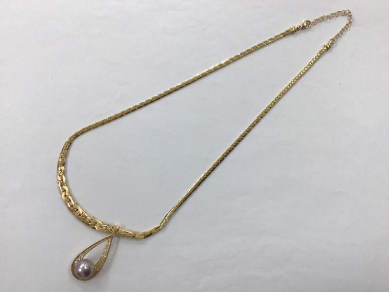 18金 イエローゴールド ペンダントネックレス をお買取しました。