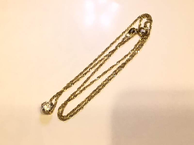 18金 ネックレス をお買取しました。