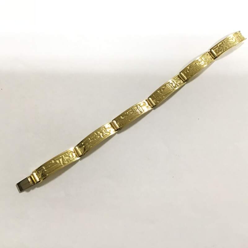 18金ブレスレットをお買取りしました。