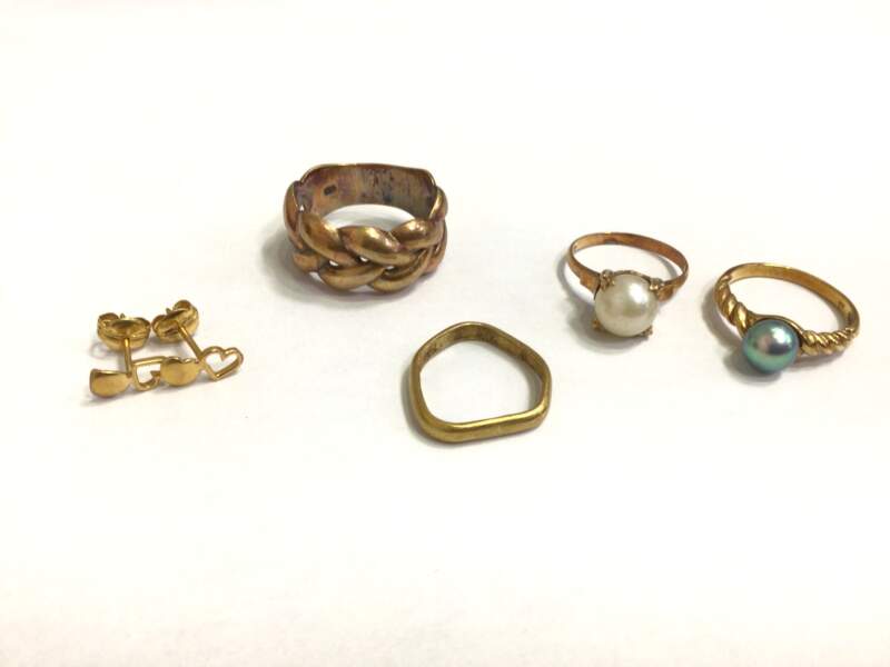 K18 リング ピアス お買取りしました。