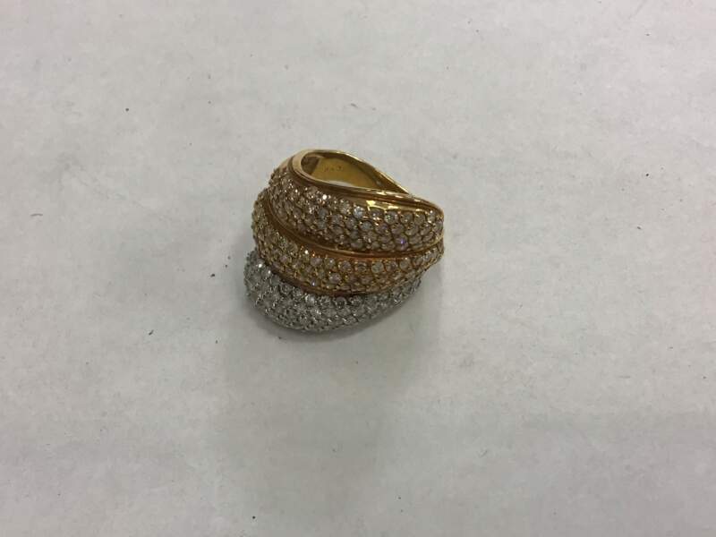 K18 プラチナ リングお買取しました