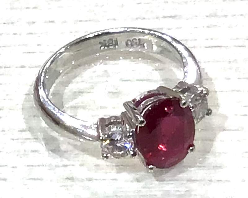 K18ルビーリング 18金 指輪 お買取致しました👸✨