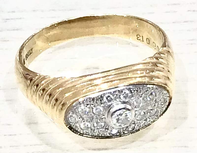 K18ダイヤリング 18金 指輪 お買取致しました👸✨