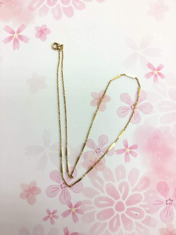 18金 ネックレス お買取しました。