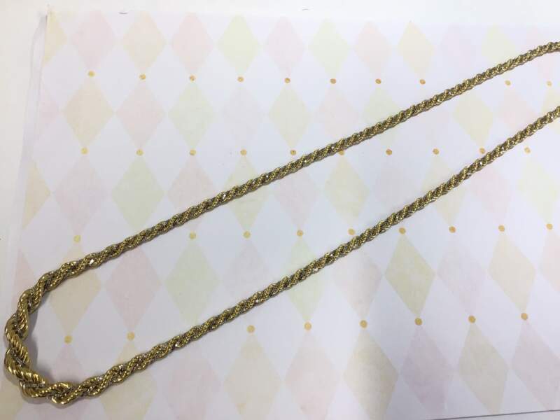 K18 ネックレスをお買取致しました