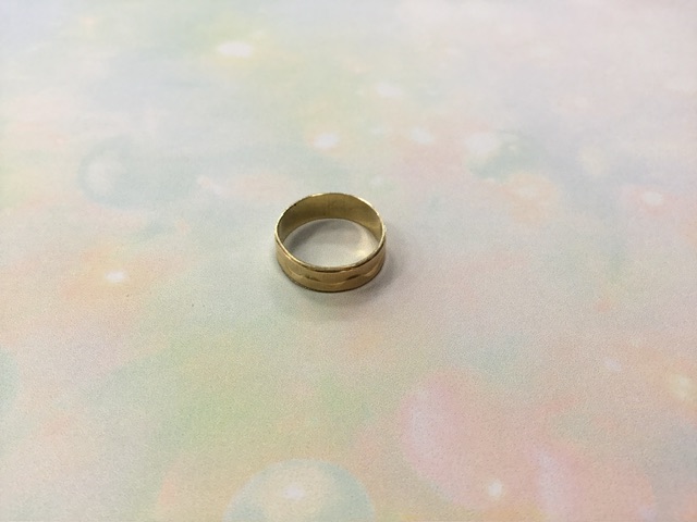 18金 リング をお買取しました。