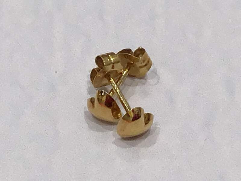 18金 イエローゴールド ピアス をお買取致しました。