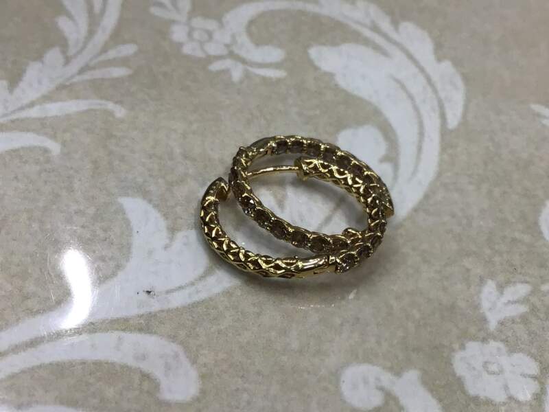 k18 ピアス をお買取りしました。