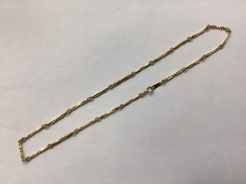 K18 ネックレス をお買い取り致しました