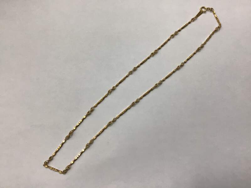 K18 ネックレスをお買い取り致しました