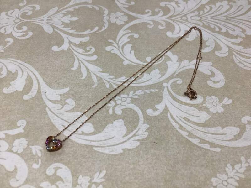 10金 プチネックレス を買取しました。