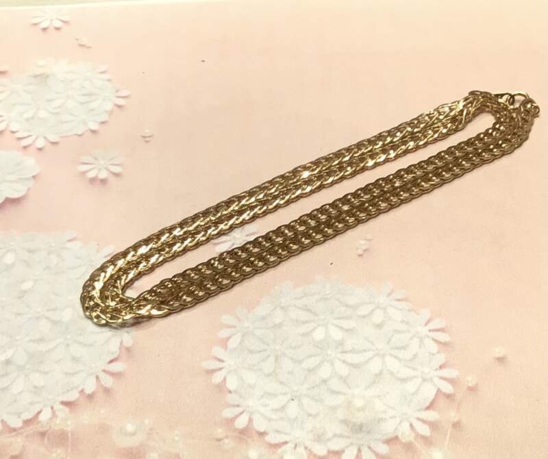 18金イエローゴールドネックレスをお買取しました。