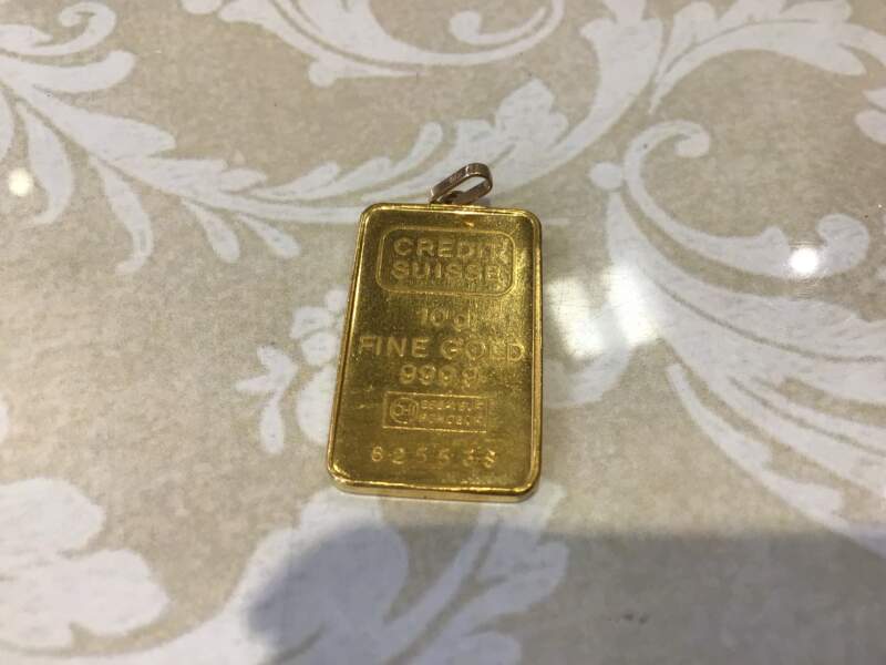24金 コイン ペンダント を買取しました。