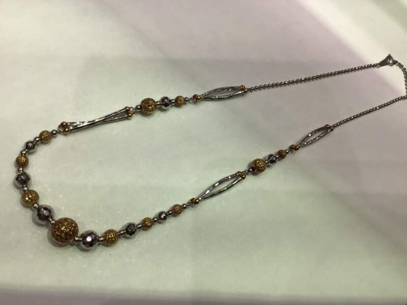 18金 プラチナ850 コンビネックレス をお買取しました。