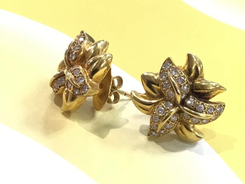 18金 ダイヤモンド リングをお買取り致しました。