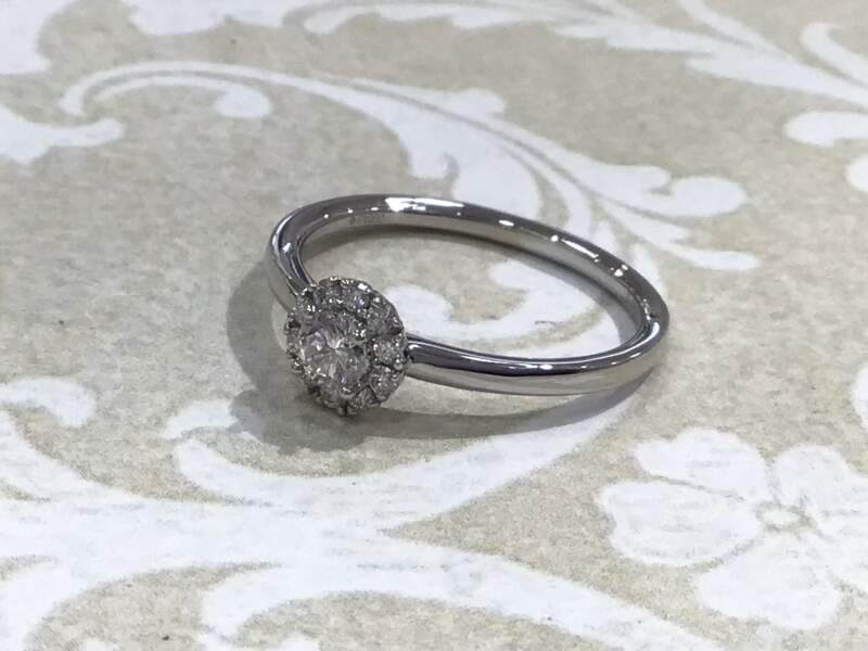 プラチナ ダイヤモンド リング