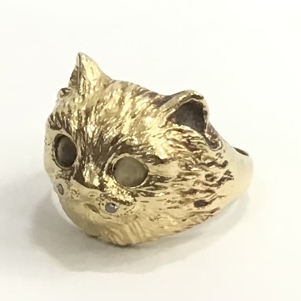 18金 イエローゴールド リング をお買取しました。