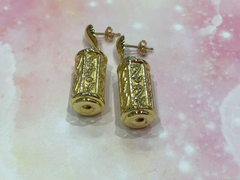 18金 イエローゴールド ピアス をお買取致しました。