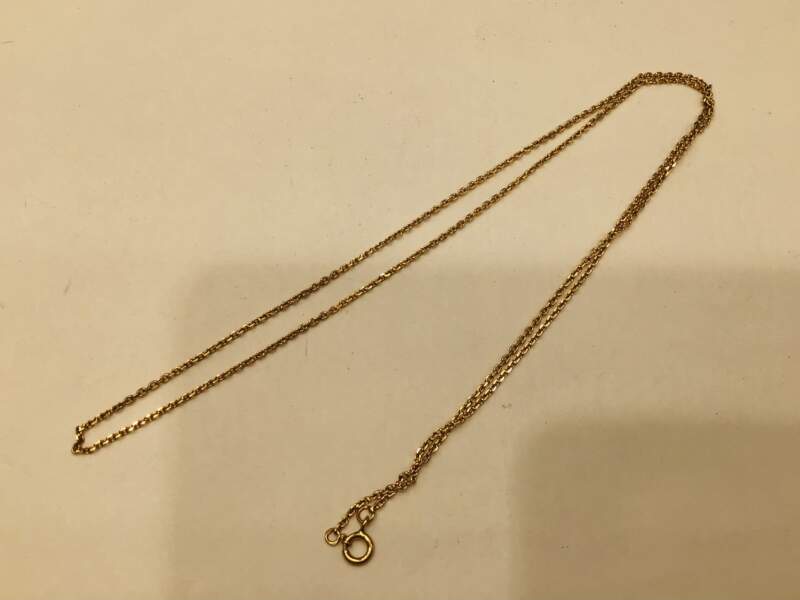 18金 ネックレス をお買取しました。