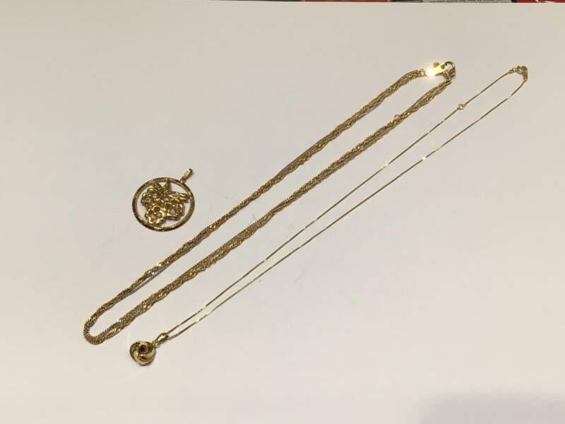 18金 イエローゴールド ネックレス をお買取しました。