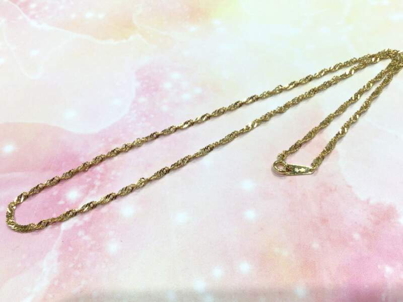 18金 イエローゴールド ネックレス をお買取致しました。