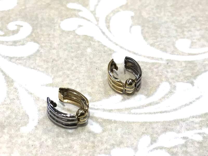 k18 プラチナ コンビ イヤリング を買取しました。