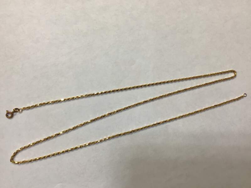 K18 ネックレス お買取しました