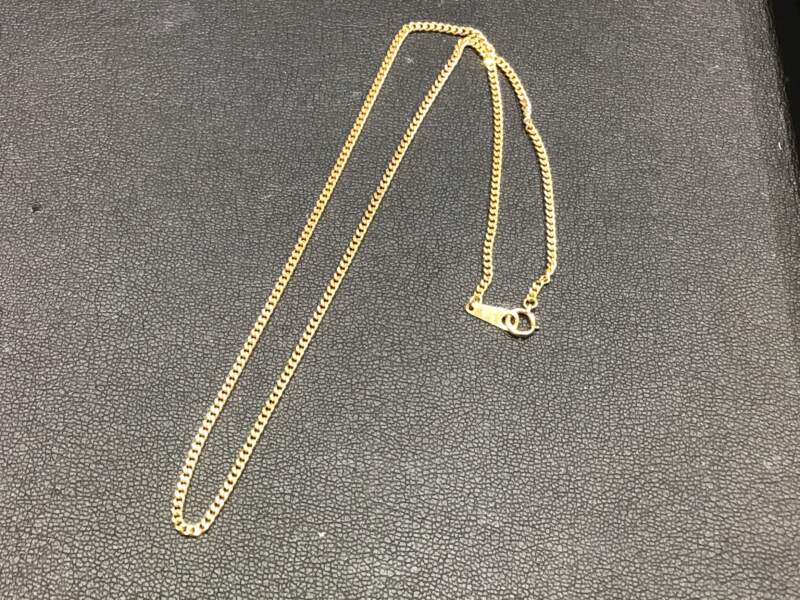 18金 イエローゴールド ネックレス をお買取しました。