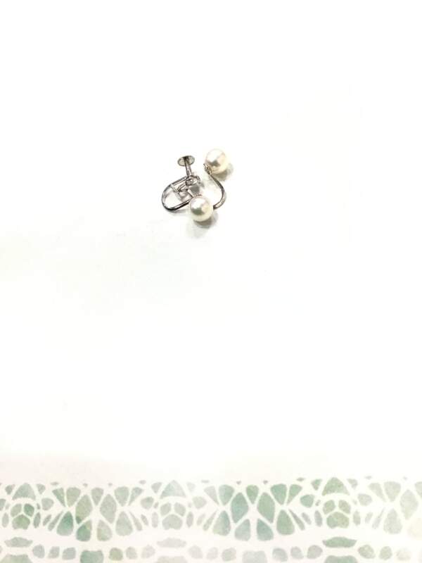 14金ホワイトゴールド ピアス を買取致しました