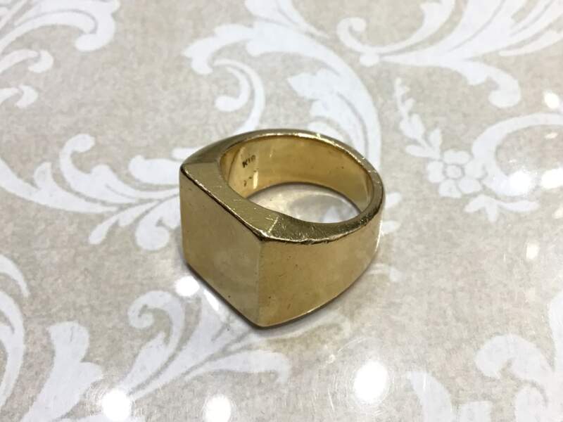 K18 リング お買取しました。