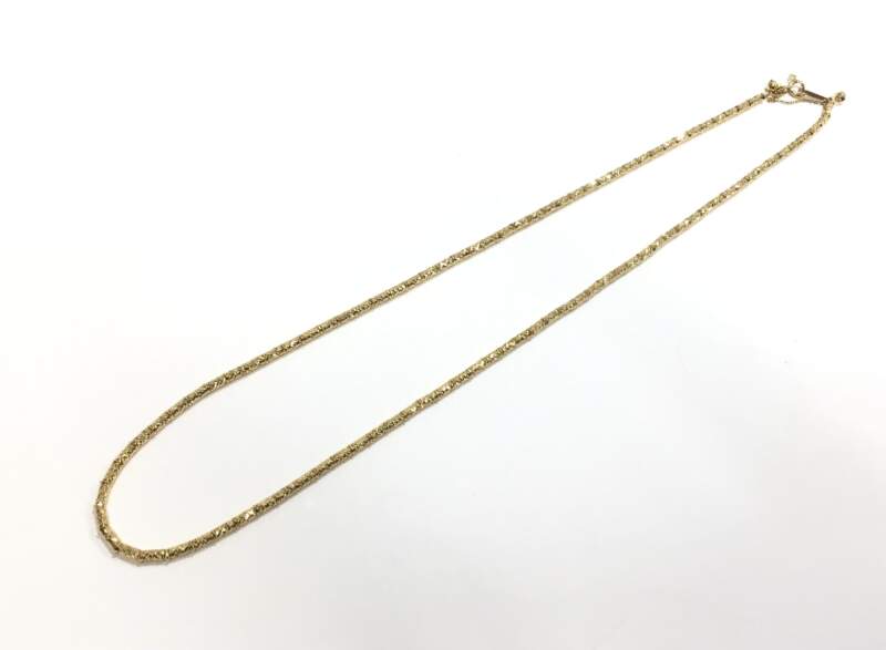 K18 ネックレスをお買取りしました