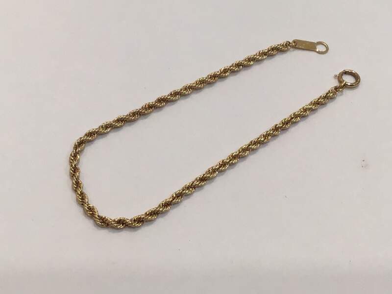 K18ネックレスお買取しました。