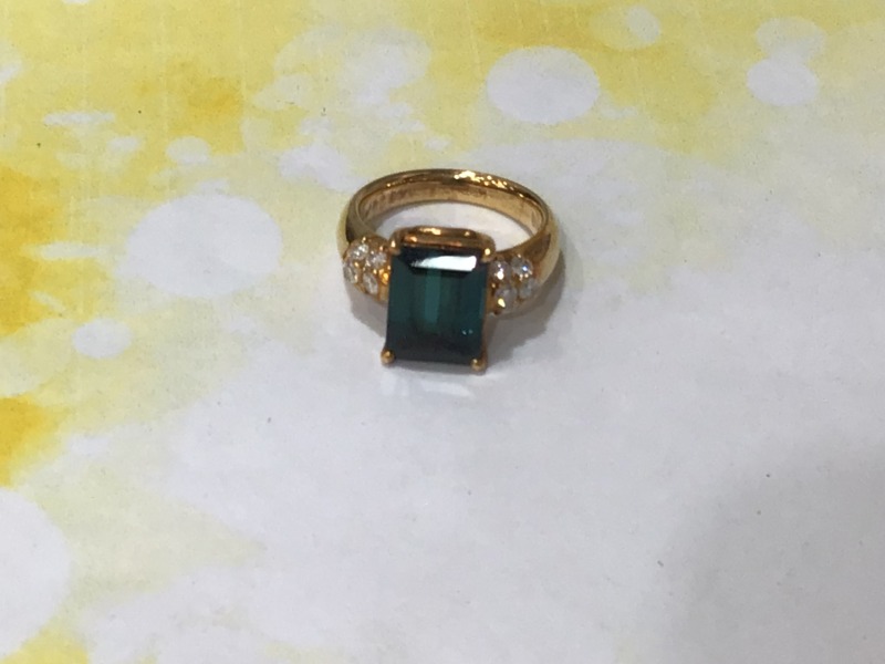 18金 イエローゴールド リング をお買取しました。