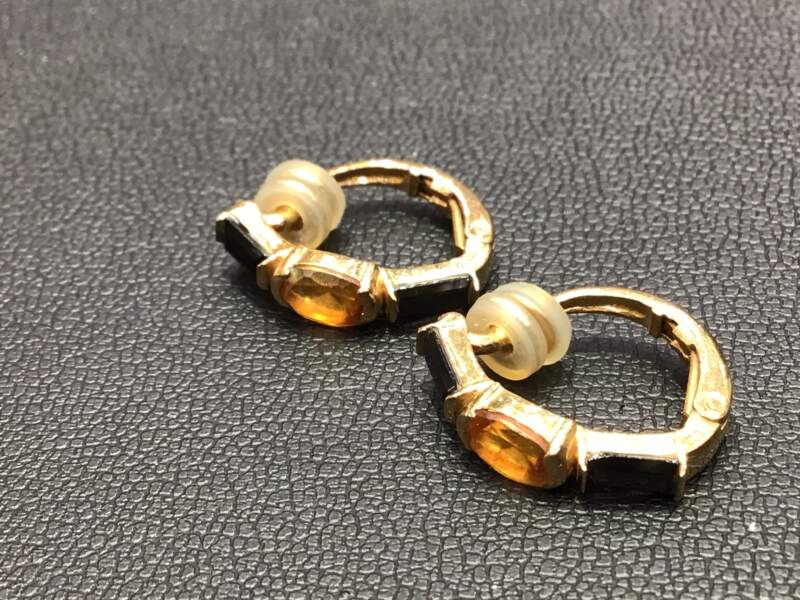 18金 イエローゴールド イヤリング をお買取しました。