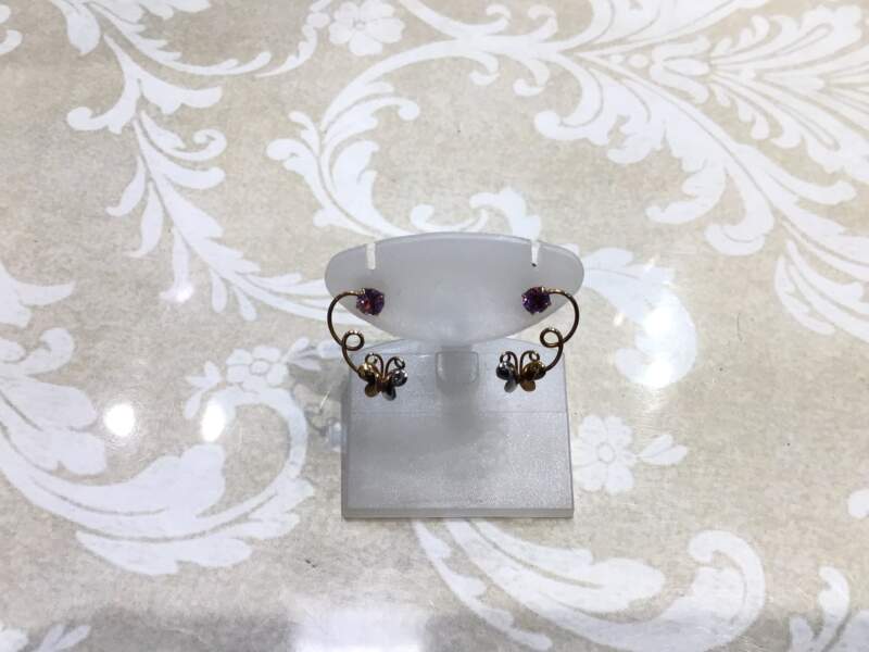 k18 ピアス をお買取しました。