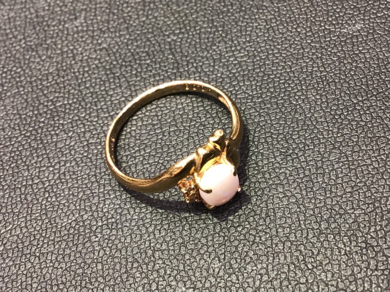 K18 オパール リング お買取しました💍