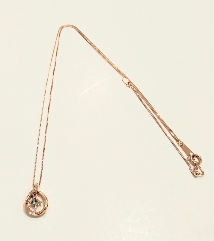 K18 ダイヤ ネックレス お買取り致しました。
