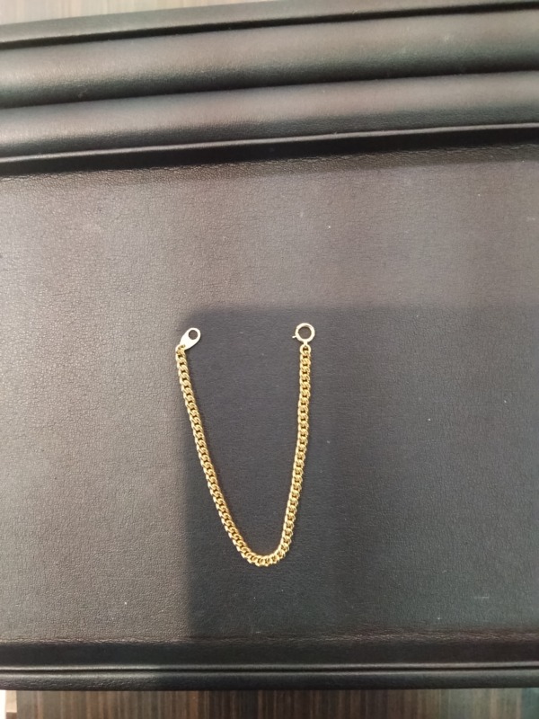 18金イエローゴールド ブレスレットをお買取りしました。