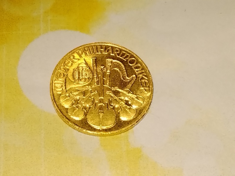24金 ウイーン コイン をお買取りしました。