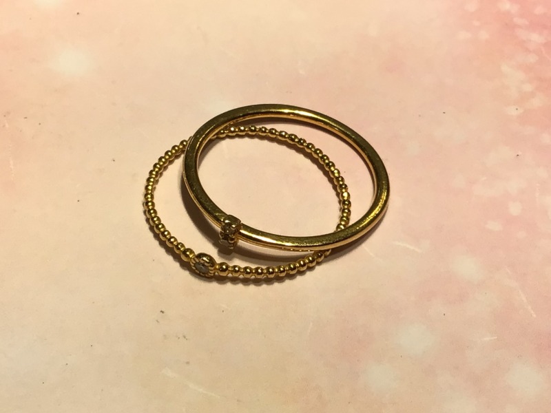 ✨18金　リング　をお買取りしました✨