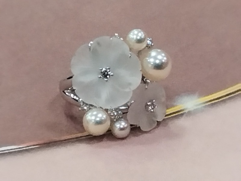 TASAKI 18金 ホワイトゴールド リング をお買取しました。