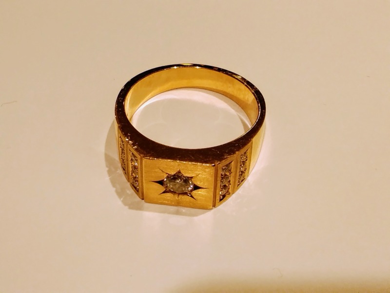 K18メンズリングをお買取り致しました❗