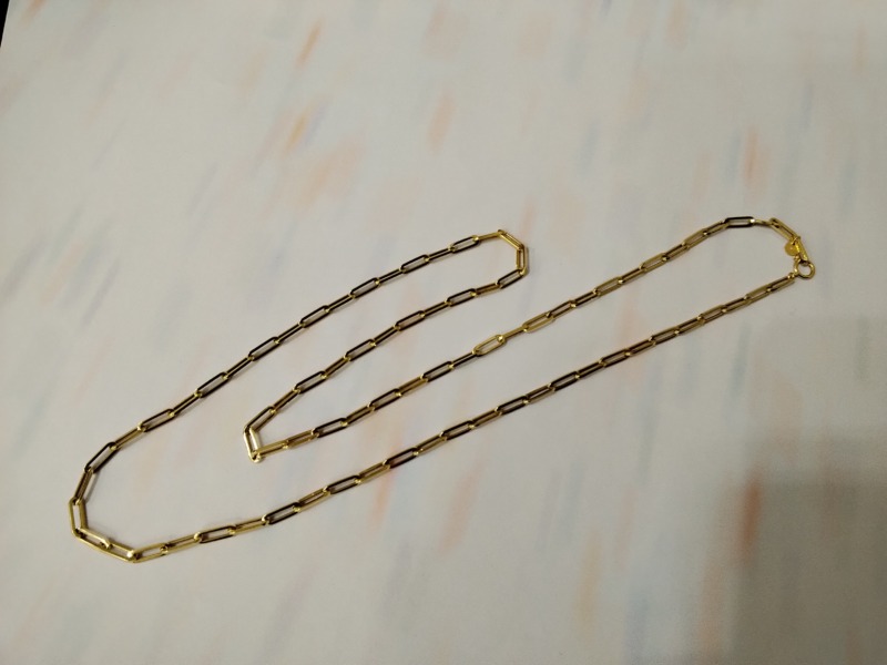 18金 ネックレス をお買い取りしました。