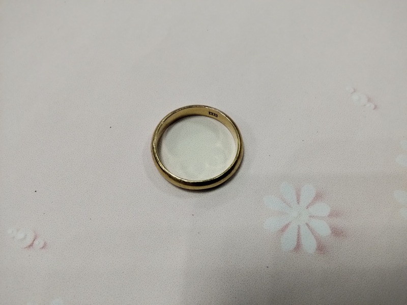 18金リングお買い取りしました
